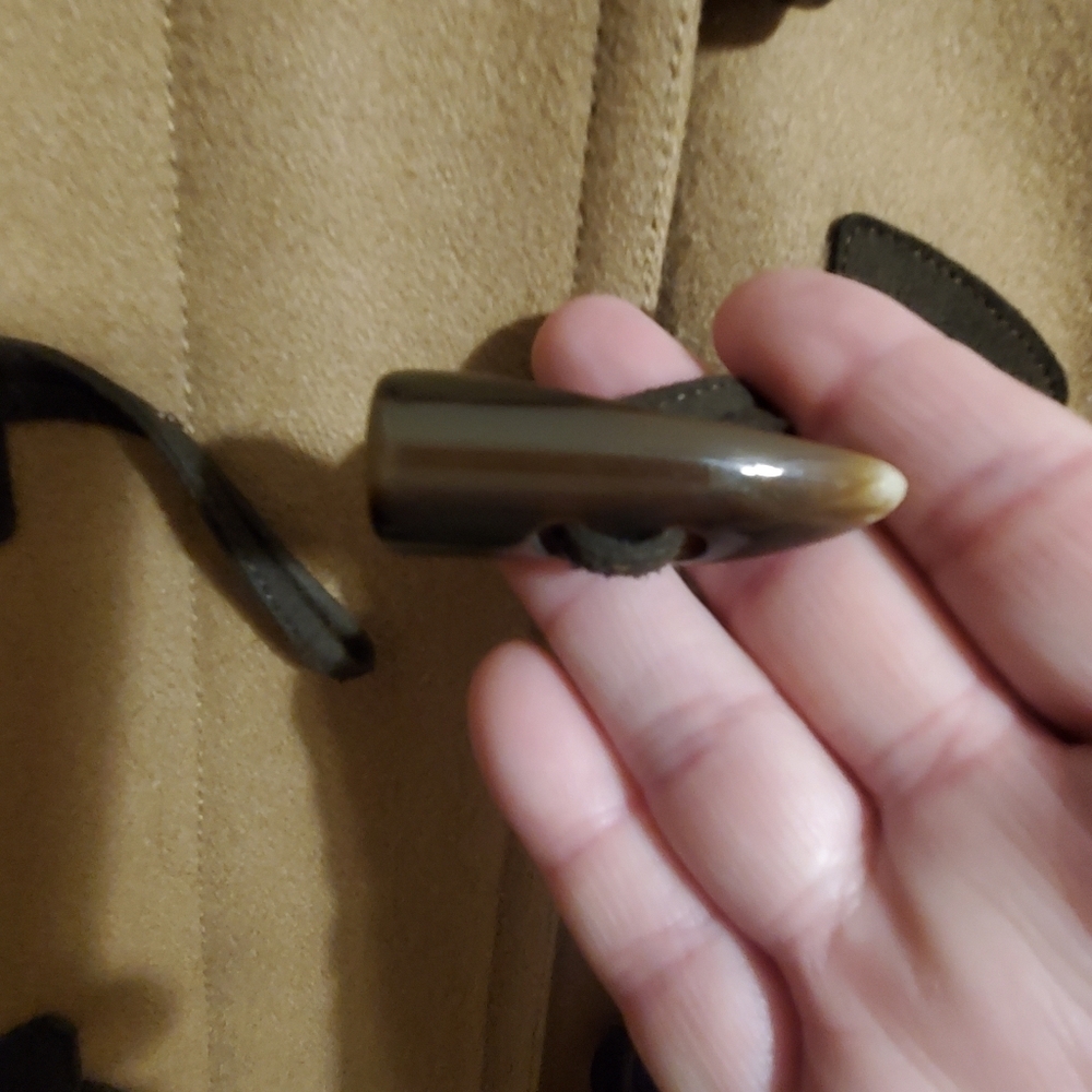 Gap Camel Toggle Jacket. Wool Small. - image 3